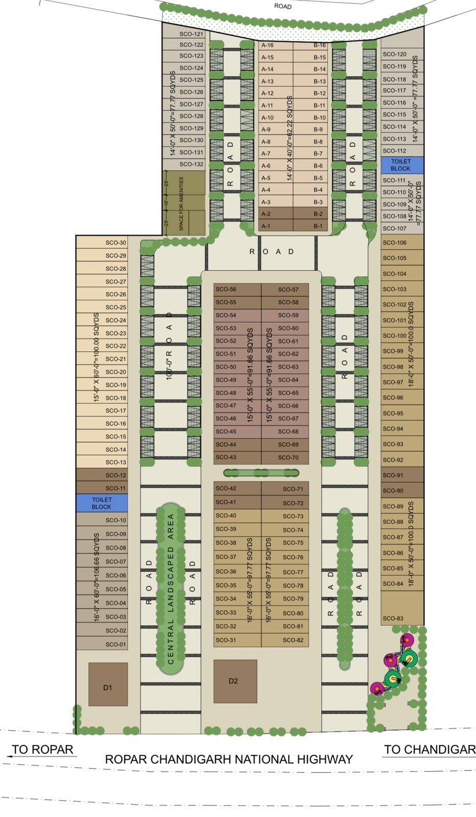 Maya Garden Antaara Master Layout Plan